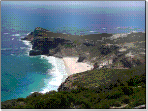 Paysage de Cape Point