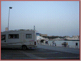 Split, au bord du port touristique