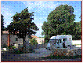 Halte au domaine viticole, prs de Porec