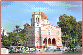Egine-Ville,  l'glise Agia Triada