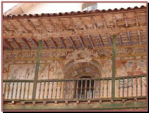 Les fresques de l'glise San Pedro