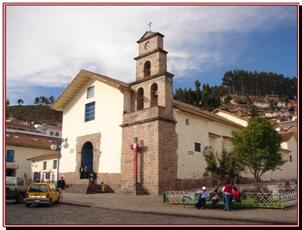 Place principale du quartier San Blas
