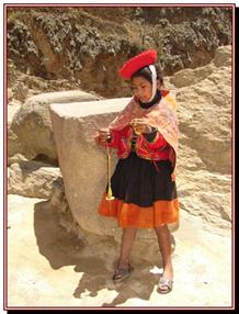 Fillette quechua