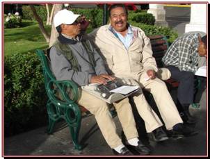 AREQUIPA, crivain public sur la Place d'Armes