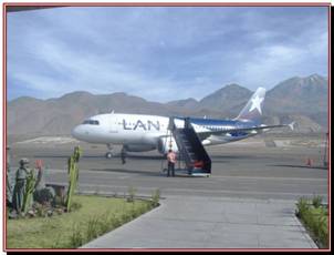 AREQUIPA, l'aroport
