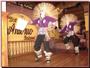 CUZCO,
 danses folkloriques, restaurant Don Antonio