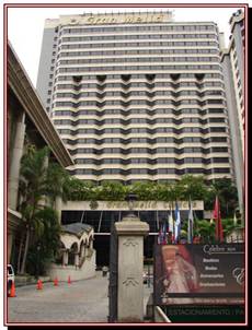 Les extrieurs de l'htel 
Grand Melia de Caracas