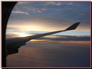 Lever de soleil sur l'Atlantique