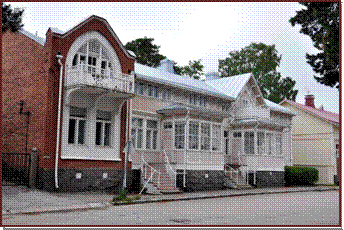 Une des magnifiques villas russes