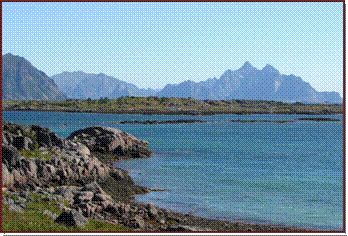 Paysage de l'archipel.