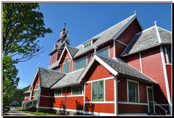 Eglise de Buksnes.
