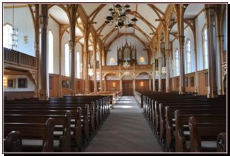 L'intrieur de l'glise.