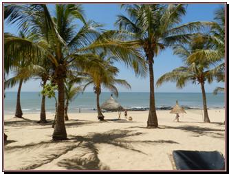 Plage du restaurant de Mbour