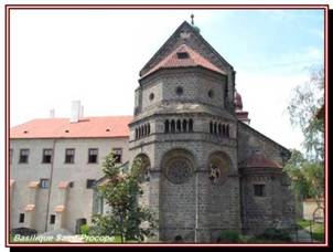 Trebic. Basilique Saint Prokop