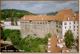 Vue panoramique sur le chteau