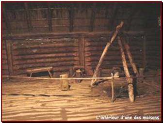 l'intrieur d'une maison