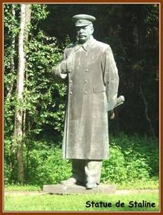 statue de Staline