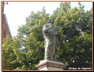 statue de Copernic