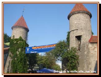 une des entres de la vieille ville