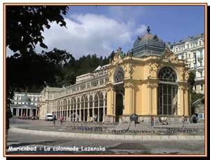 La colonnade Lazenska