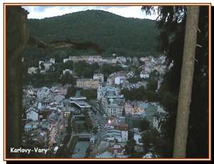 Crpuscule sur Karlovy-Vary