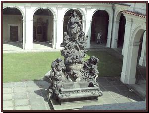 Fontaine baroque